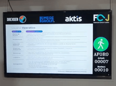 Contról de aforo y conteo de personas